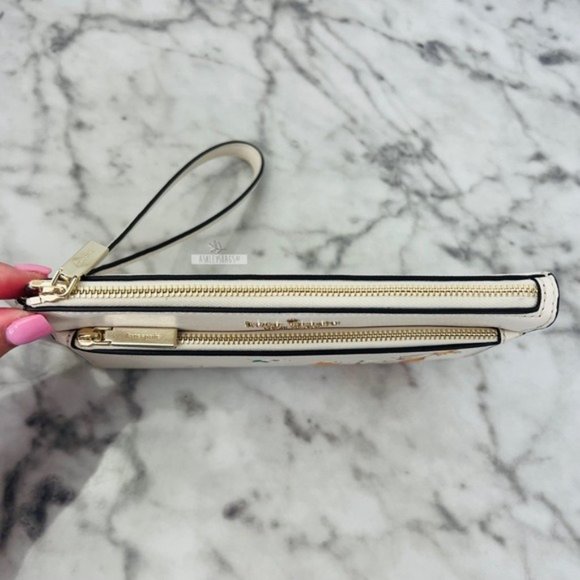 Kate Spade X Disney Tigger Large Wristlet Wallet Clutch - Picture 5 of 13